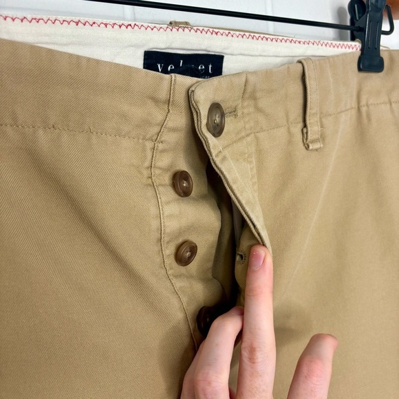 Velvet by Graham & Spencer Aiden Cotton Twill Pant Woven Chino Men’s Size 34 - Picture 6 of 9